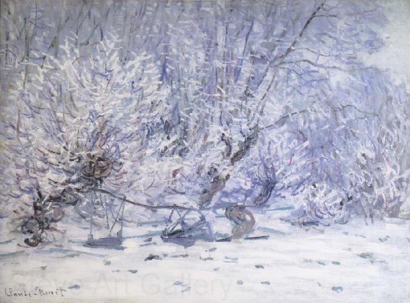 Claude Monet Frost Norge oil painting art